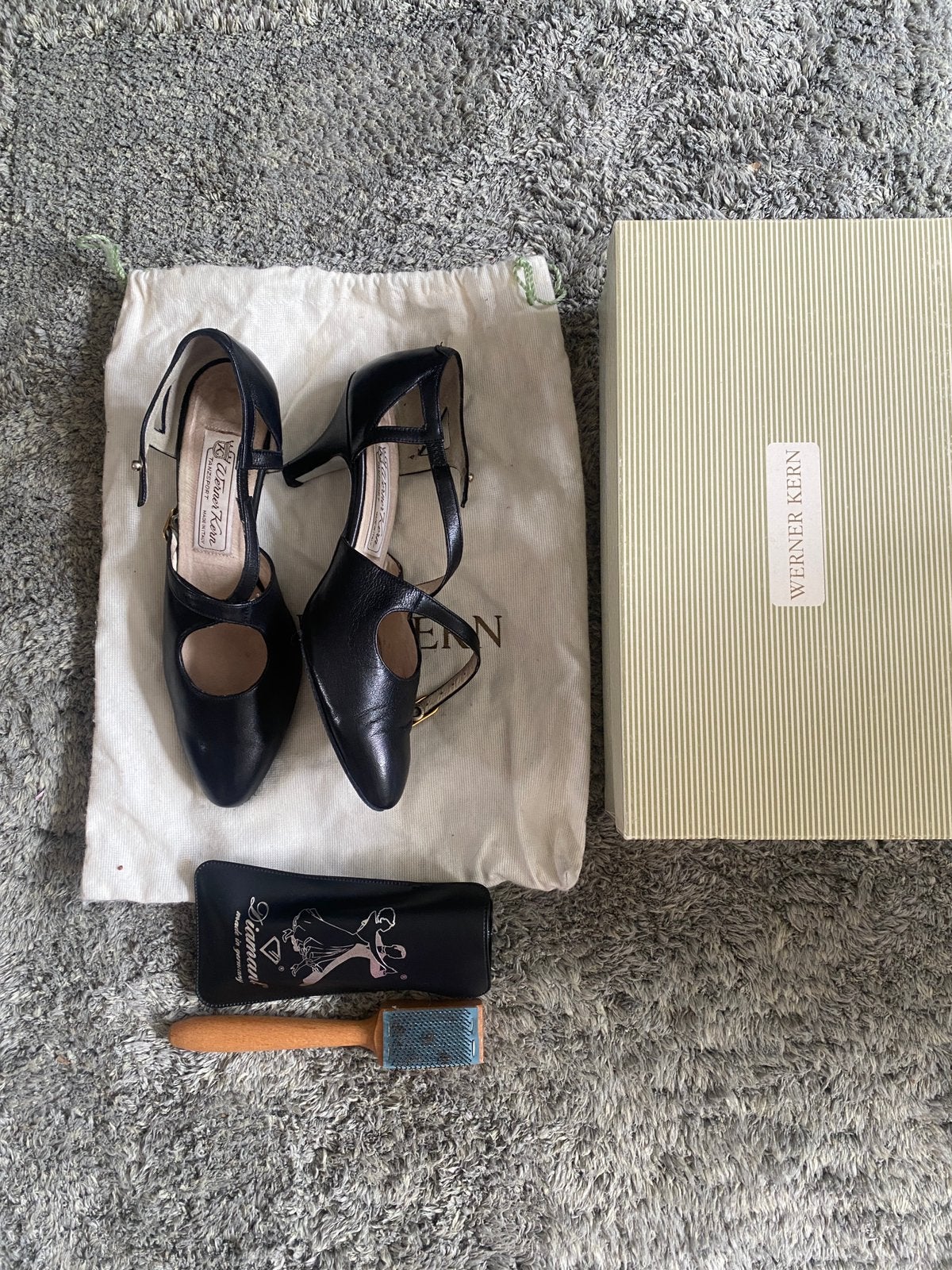 Werner Kern Ines Nappa dansschoenen maat 37, Ophalen of Verzenden, Gebruikt, Schoenen