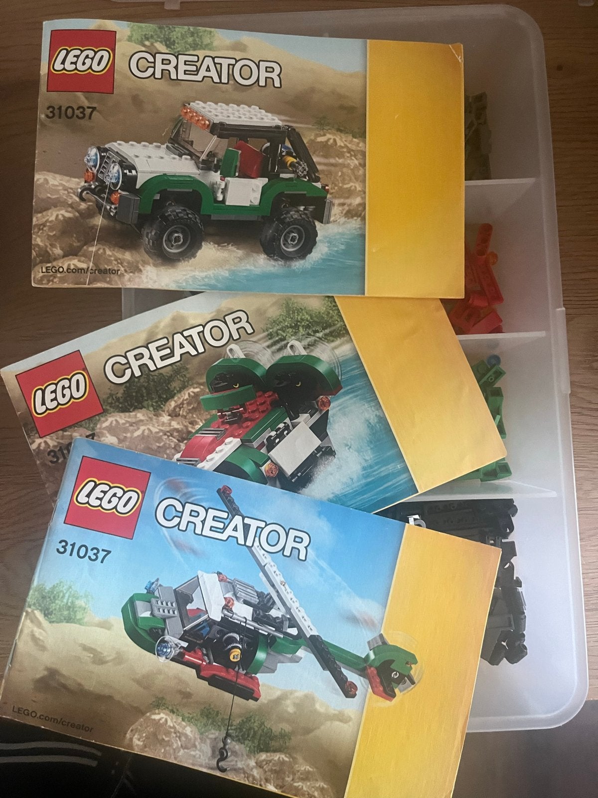 LEGO Creator 31037 Avontuurlijke Voertuigen, Lego, Compleet, Ophalen of Verzenden, Zo goed als nieuw