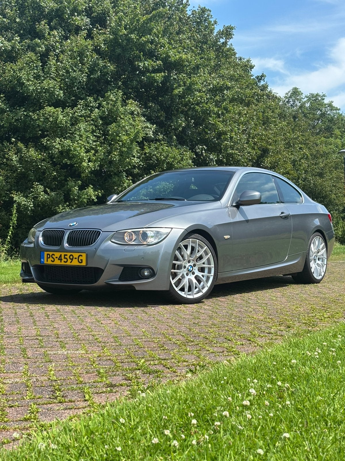 BMW e92 335i n55 Coupe 2010 Grijs, Auto's, BMW, Particulier, 3-Serie, Benzine, E, Coupé, Handgeschakeld, Geïmporteerd, Zilver of Grijs