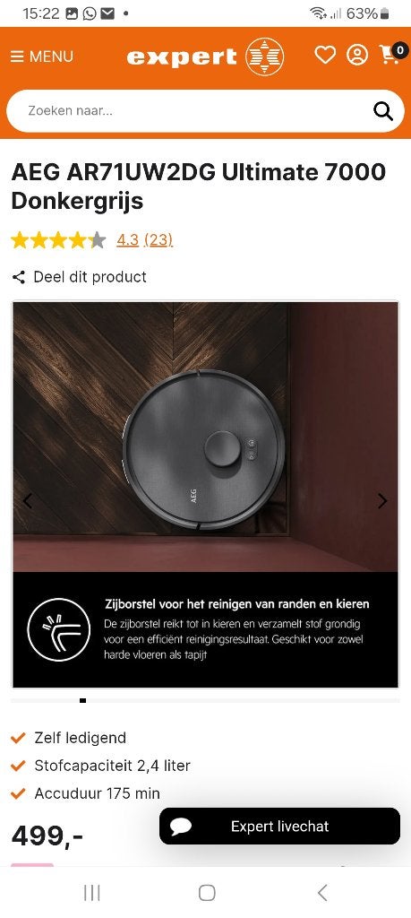 Foto 11 van Robotstofzuiger