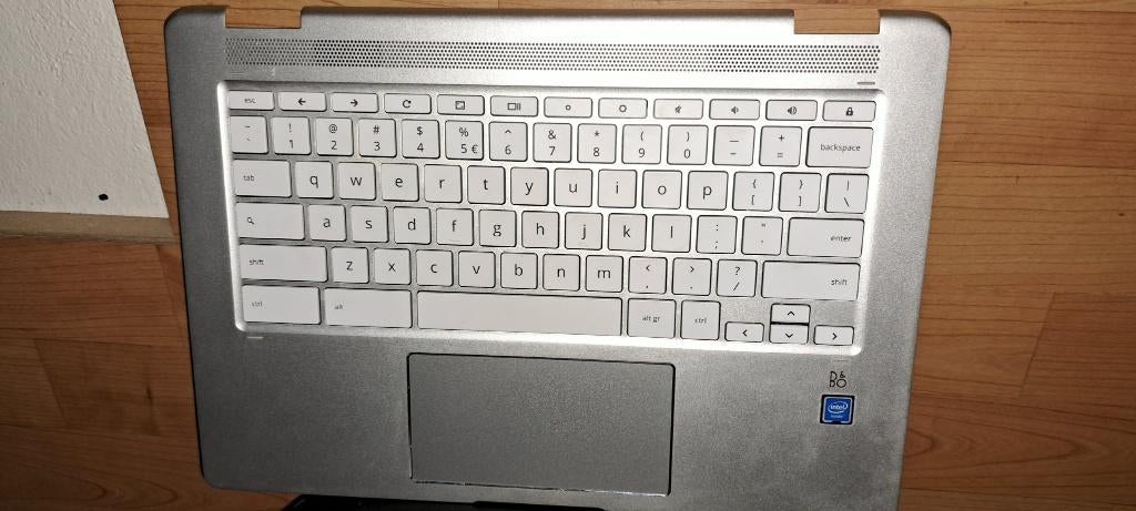 Palmrest HP 360 Chromebook, Computers en Software, Chromebooks, Zo goed als nieuw, 14 inch, 4 GB of minder, 32 GB of minder, Qwerty