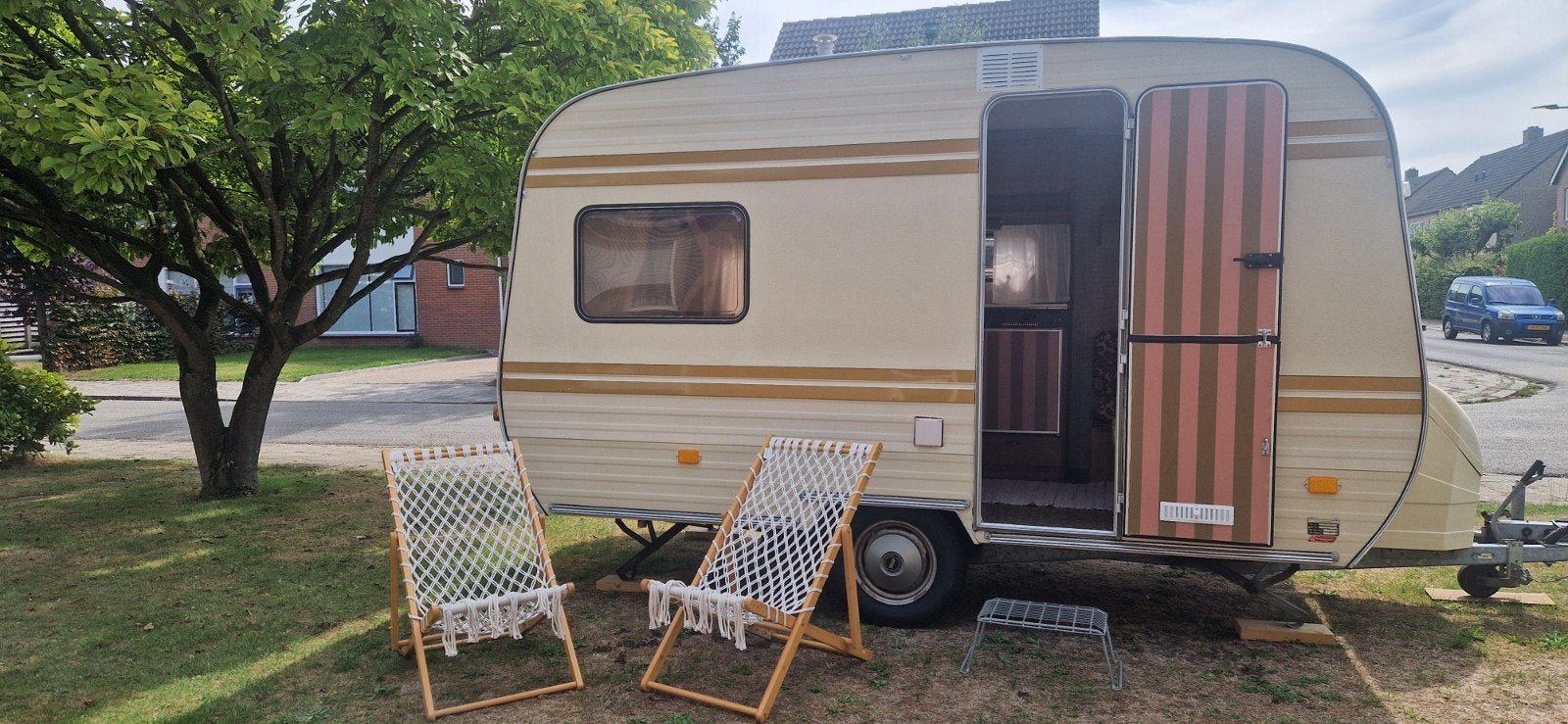 Te leuke Retro Caravan, 750 - 1000 kg, Particulier, Tot en met 6