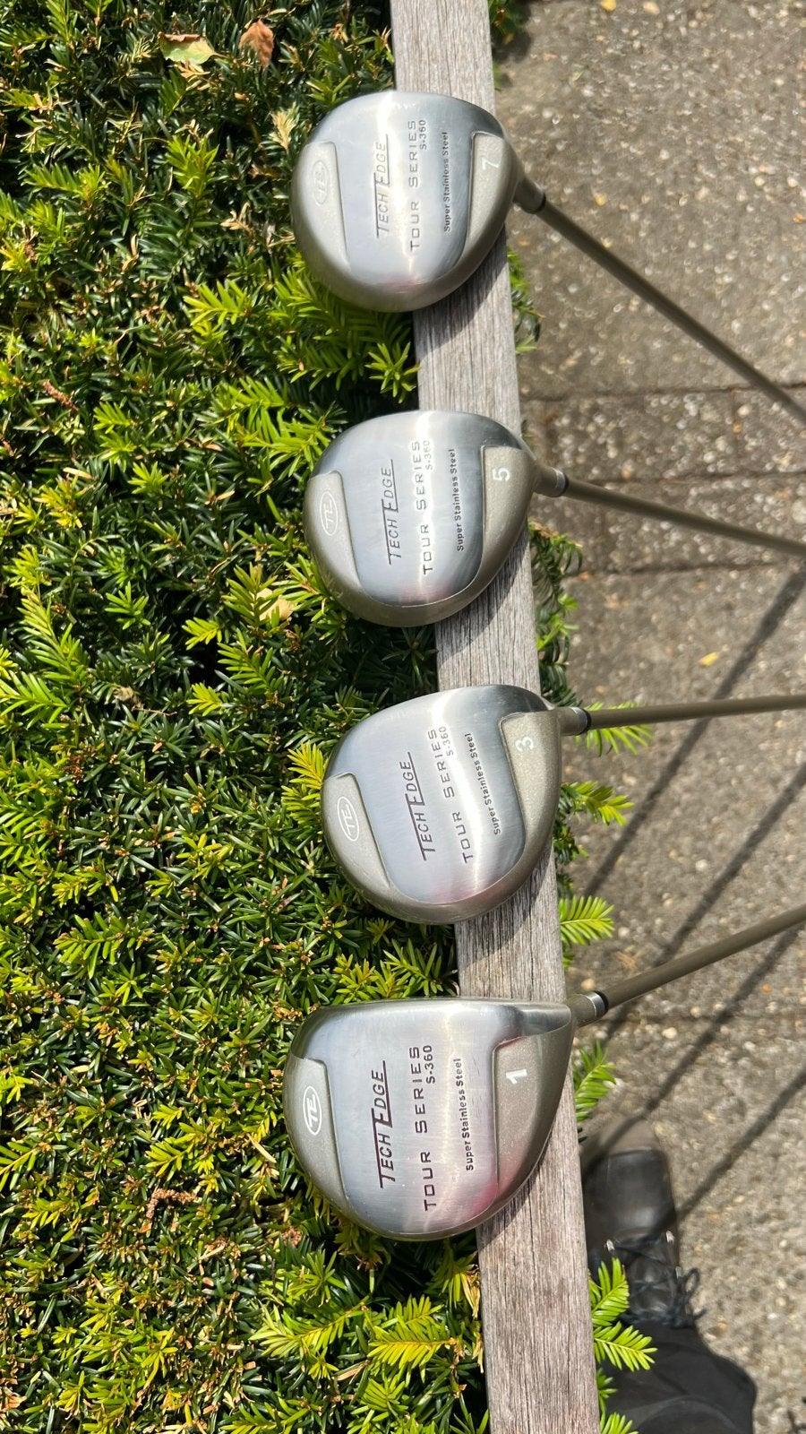 Golfclubs Tech Edge Tour Series S-360 (1, 3, 5, 7), Ophalen, Gebruikt, Set, Overige merken