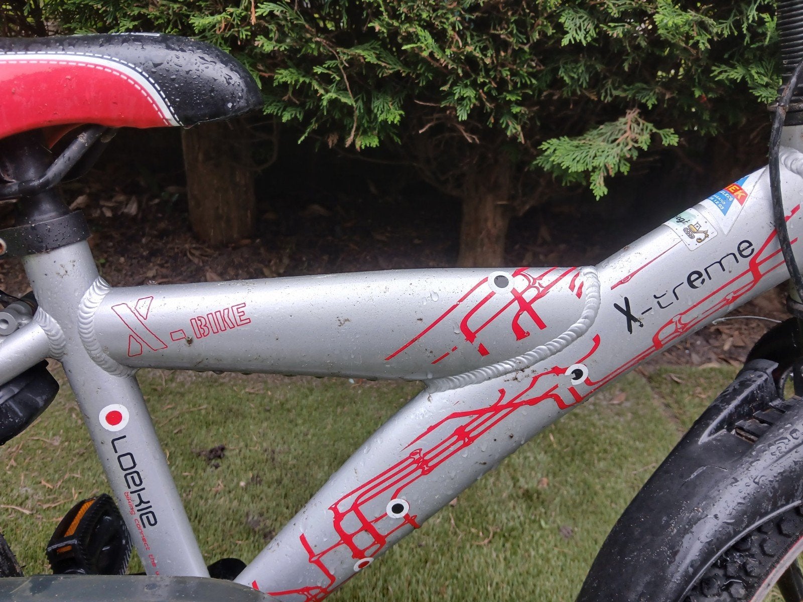 loekie kinderfiets 18 inch, Fietsen en Brommers, Ophalen of Verzenden, Gebruikt, 16 tot 20 inch