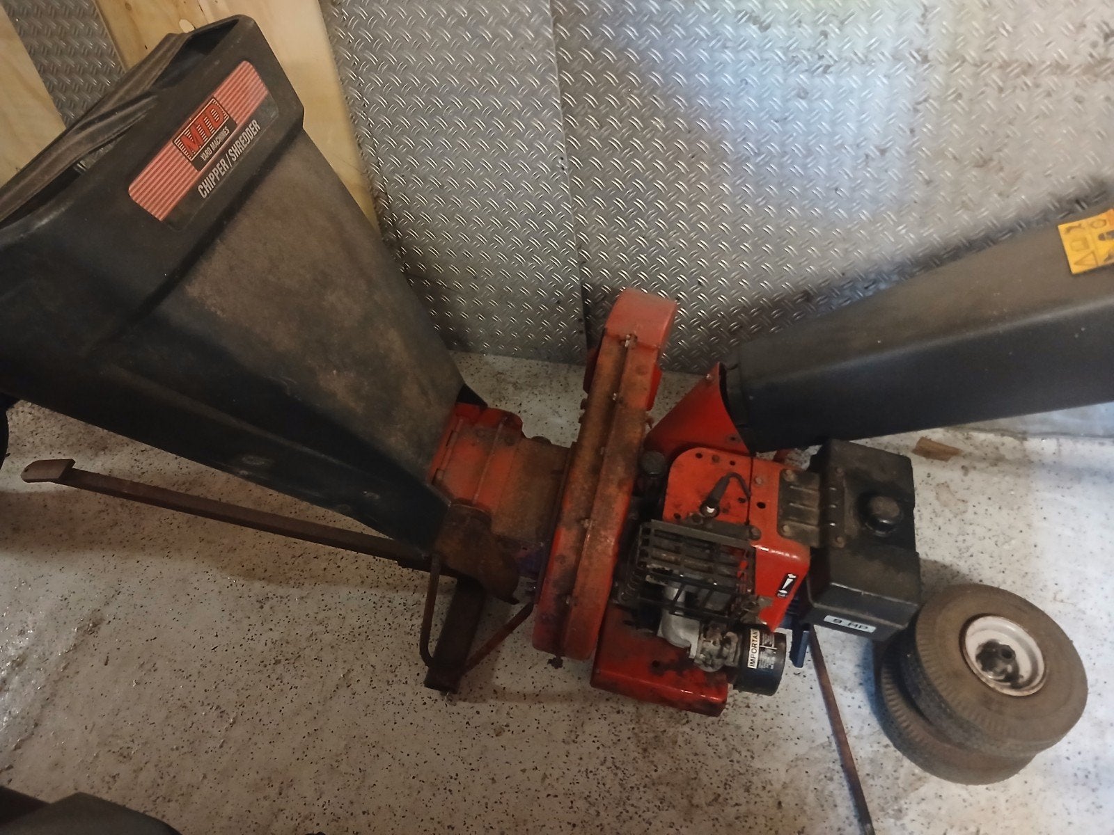 halselaar versnipperaar. mtd 9hp, Ophalen, Gebruikt, Benzine