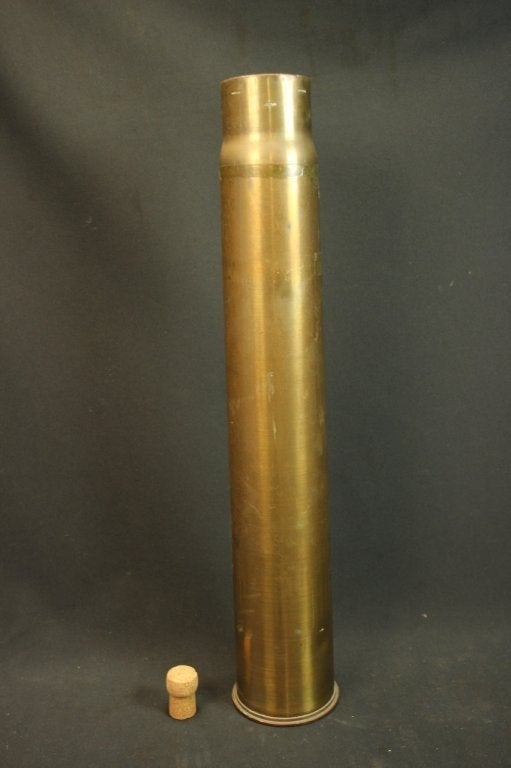 WO2 Amerikaanse huls 3inch Mark2 1942 LEEG, Ophalen of Verzenden, Amerika, Hulzen of Bodemvondsten