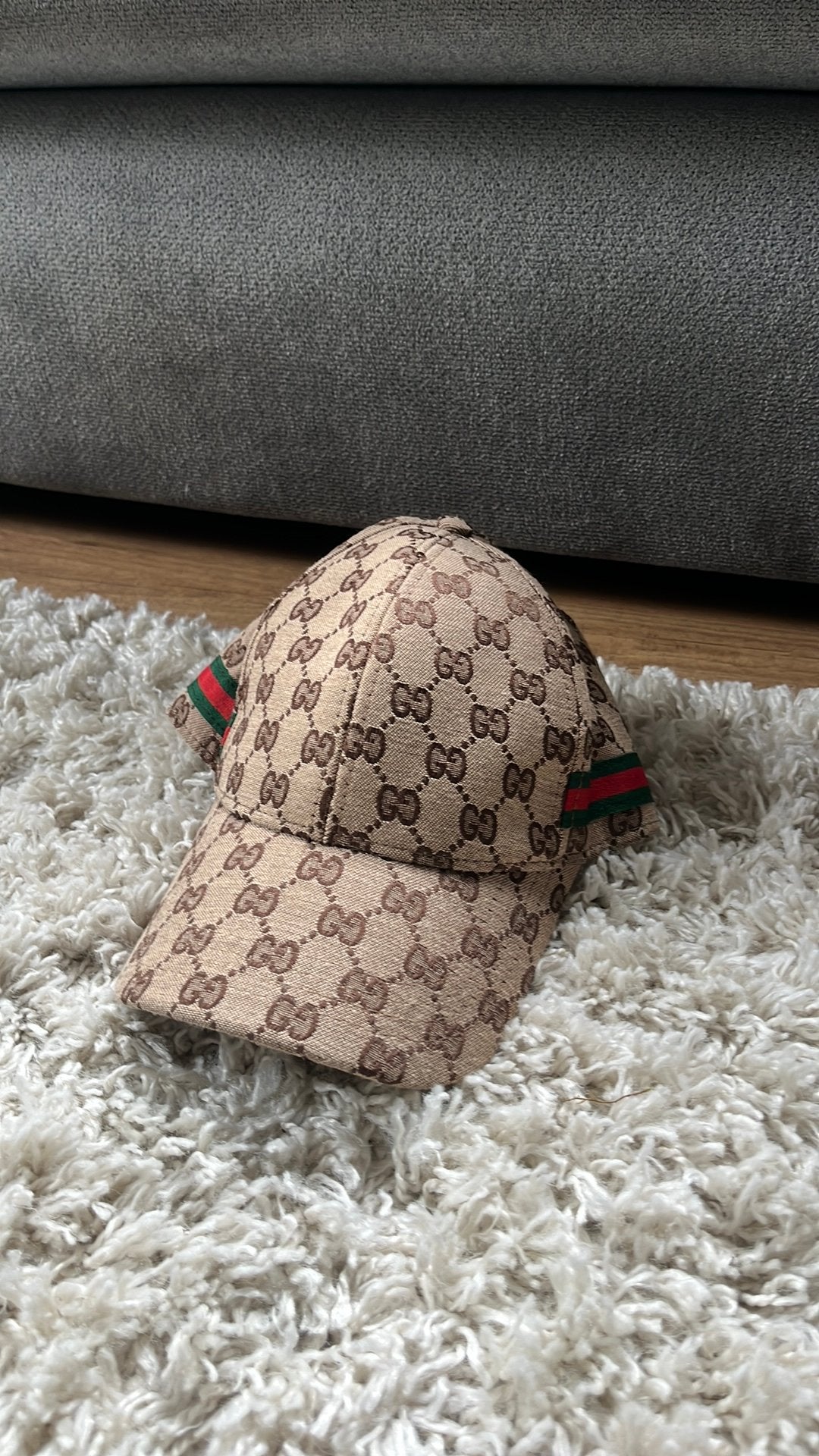 bruine Gucci Pet, Kleding | Dames, Ophalen of Verzenden, Gedragen, One size fits all, Pet