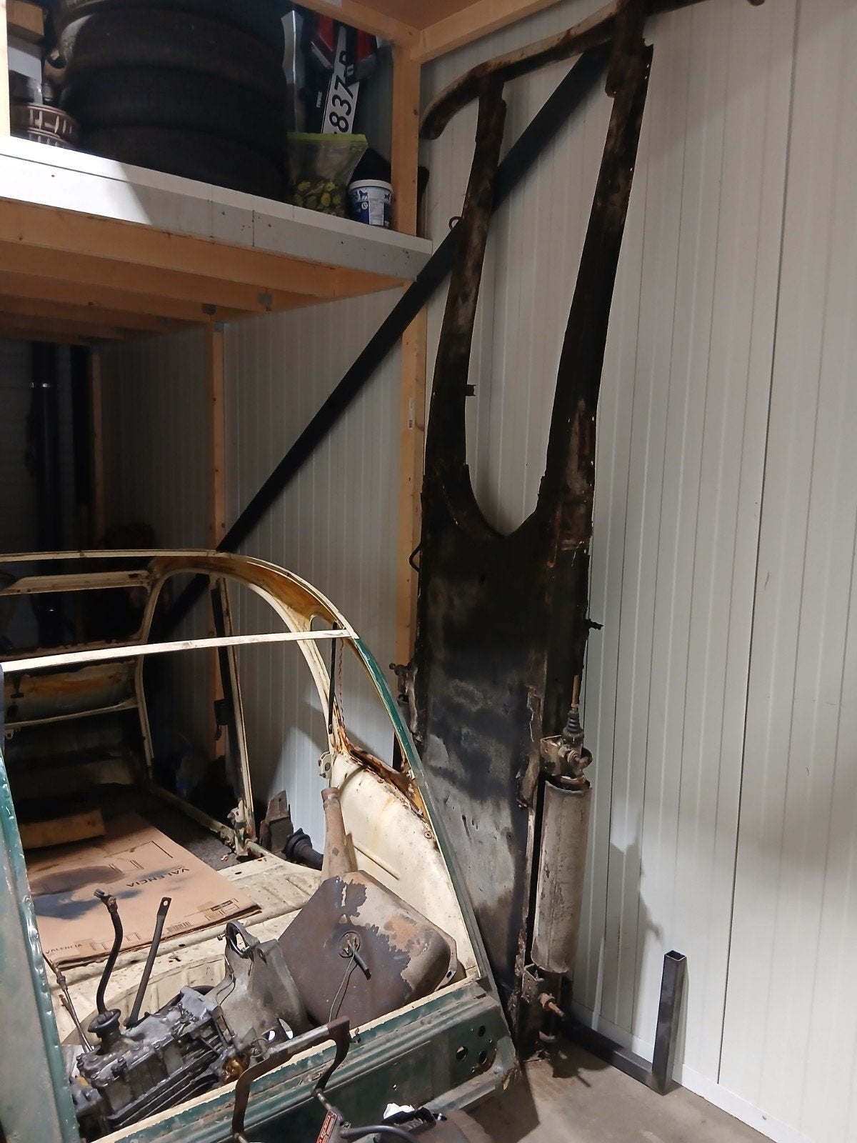 Citroën 2CV compleet project met slapend kenteken, Ophalen, Citroën