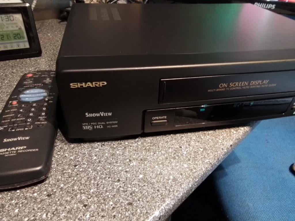 Sharp video vc-m25. Afstandb ., Audio, Tv en Foto, Videospelers, Ophalen of Verzenden