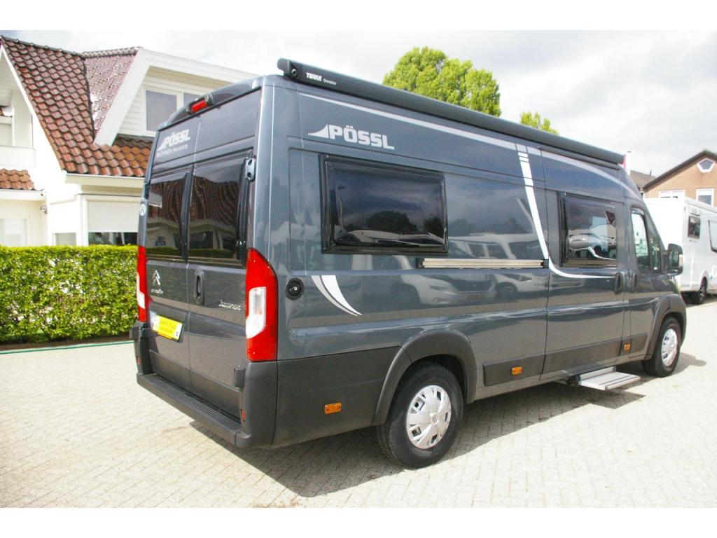 Pössl Roadcruiser 640 Enkele bedden, geheel rijklaa, Ringverwarming, Pössl, Bedrijf, Koelkast