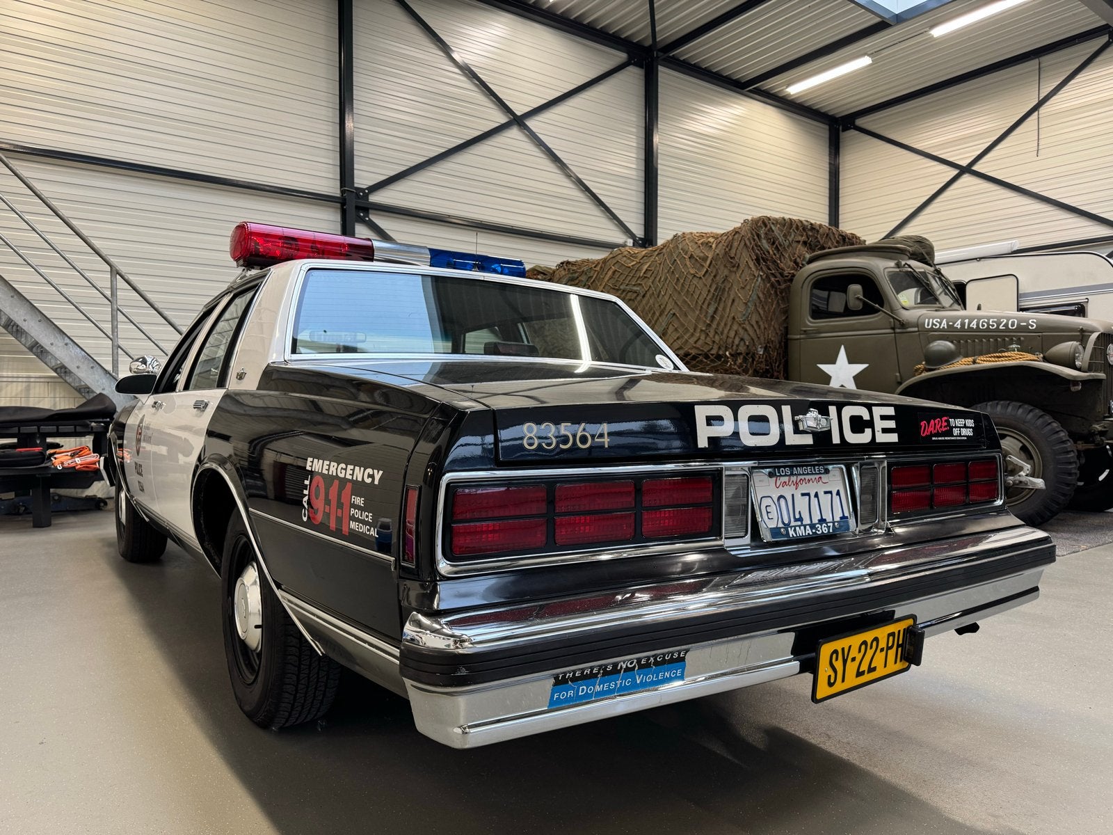 Chevrolet Caprice 5.0 Classic AUT K6 1988 LAPD Police, Auto's, Chevrolet, Automaat, Achterwielaandrijving, 2268 kg, 8 cilinders
