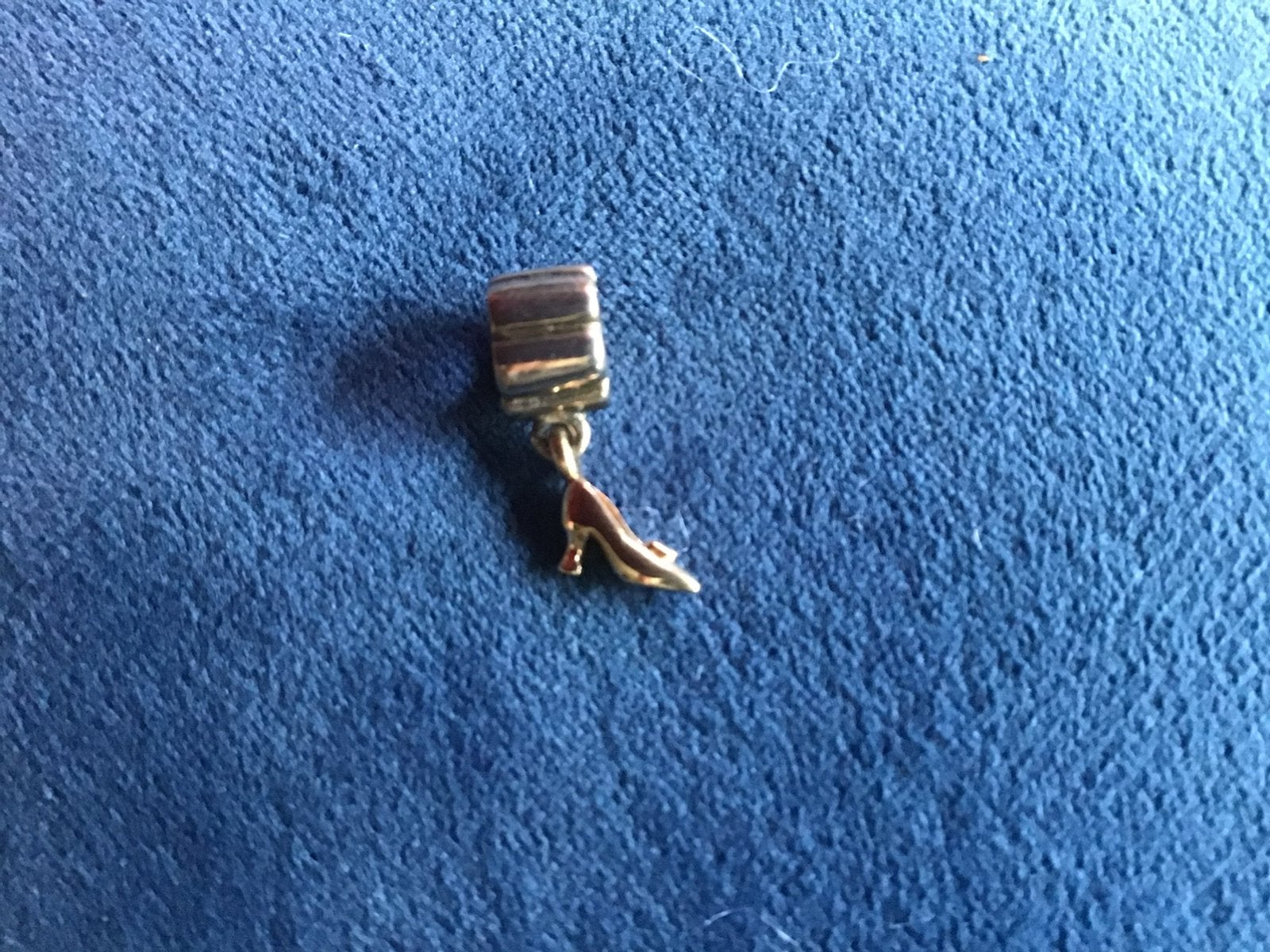 Pandora gouden schoen met zilver,pandora met 14 krt goud., Verzenden, Nieuw, Goud, Pandora