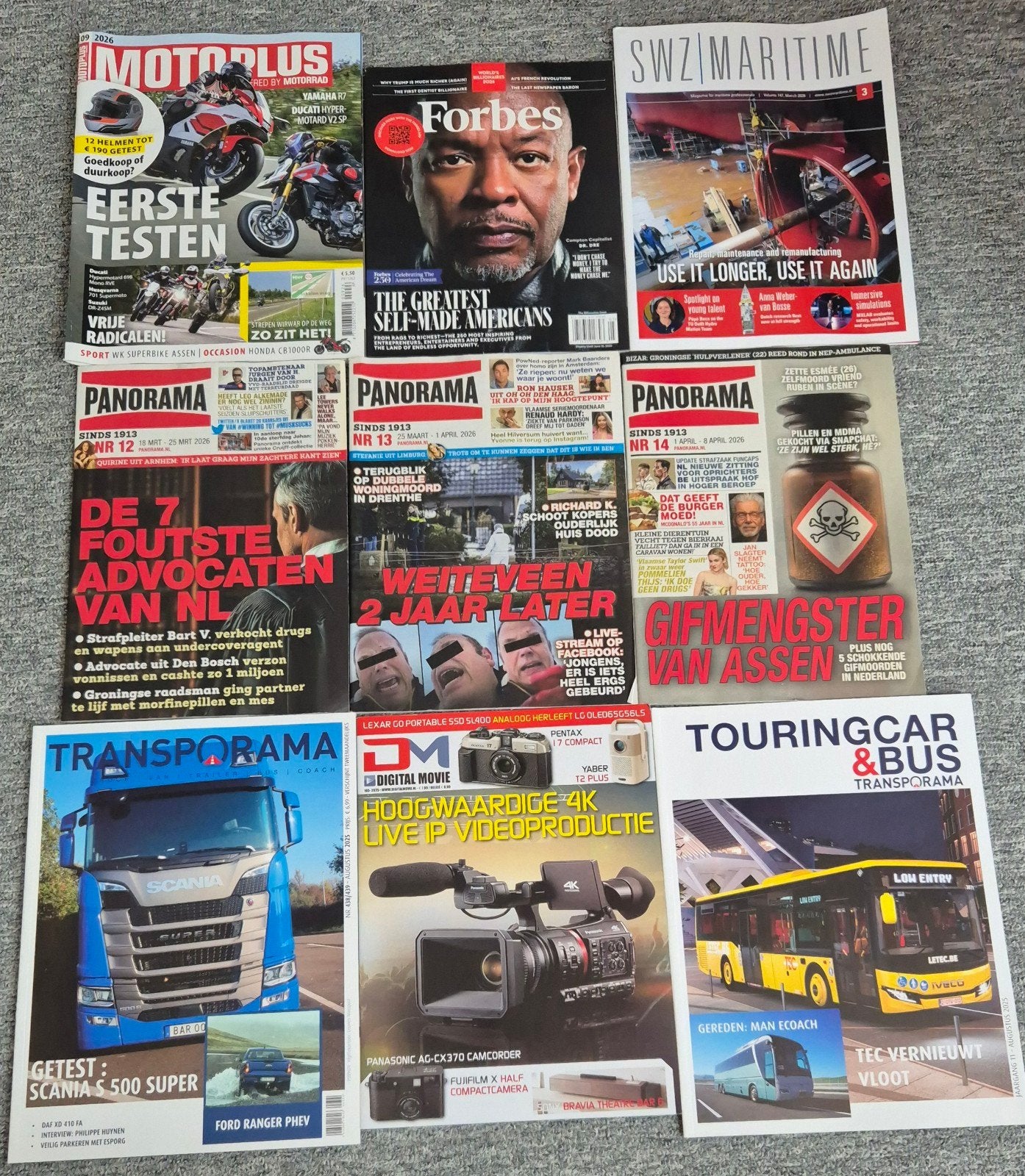 Diverse tijdschriften - 18 stuks, Verzenden, Nieuw