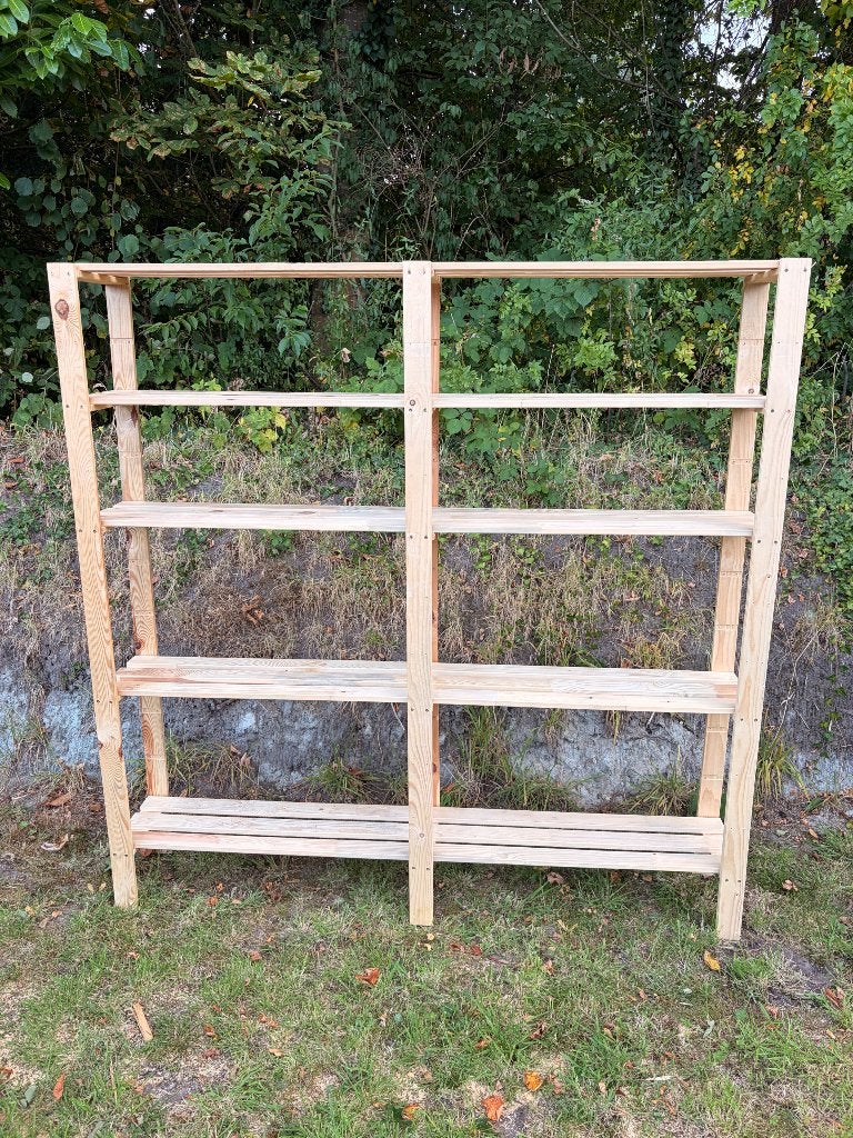 Stellingkast hout, Ophalen, Zo goed als nieuw