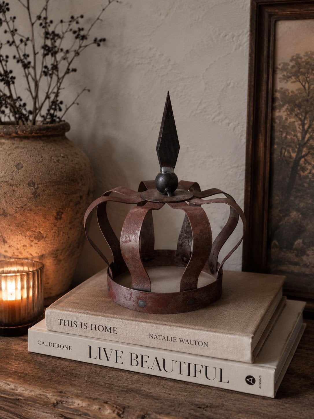 Brocante kroon, Ophalen of Verzenden