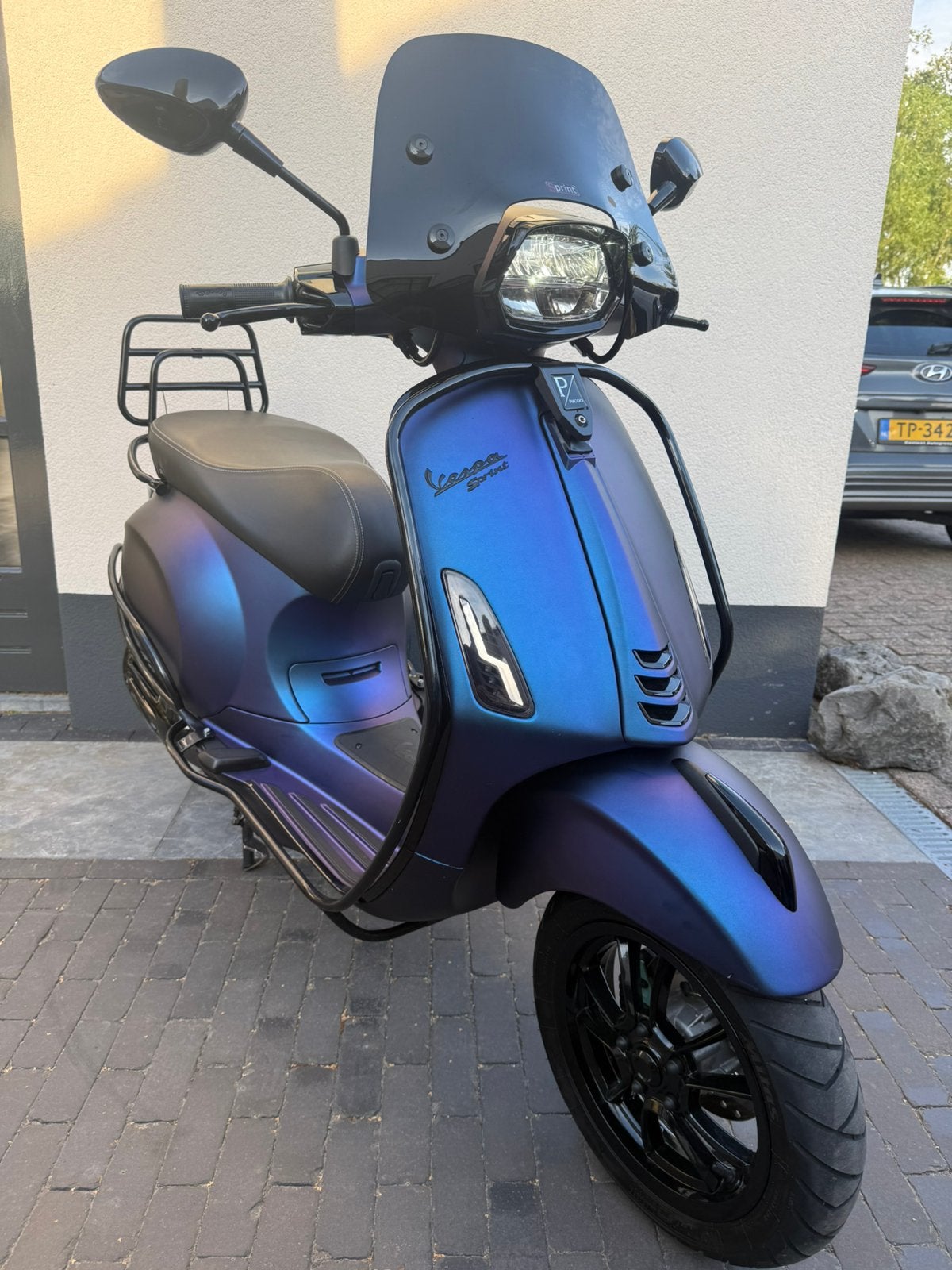 ️⭐️Vespa sprint 125cc a1 Bwj 2020 Custom 8023 km uniek!️⭐️, Ophalen, Zo goed als nieuw, Benzine, Overige modellen