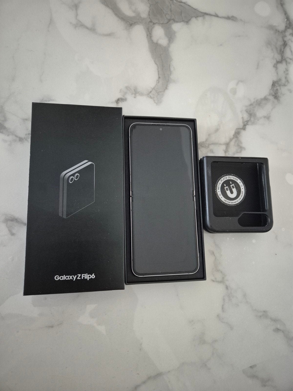 Samsmsung Flip6 zo goed als nieuw opslag256gb en ram12gb, Ophalen, Zwart, Touchscreen, Zo goed als nieuw