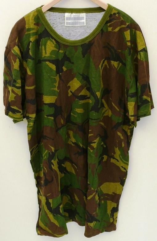 Shirt, Woodland Camouflage, maat: 9010/0515, KL, 2000.(Nr.2), Verzamelen, Ophalen of Verzenden, Landmacht, Nederland, Kleding of Schoenen