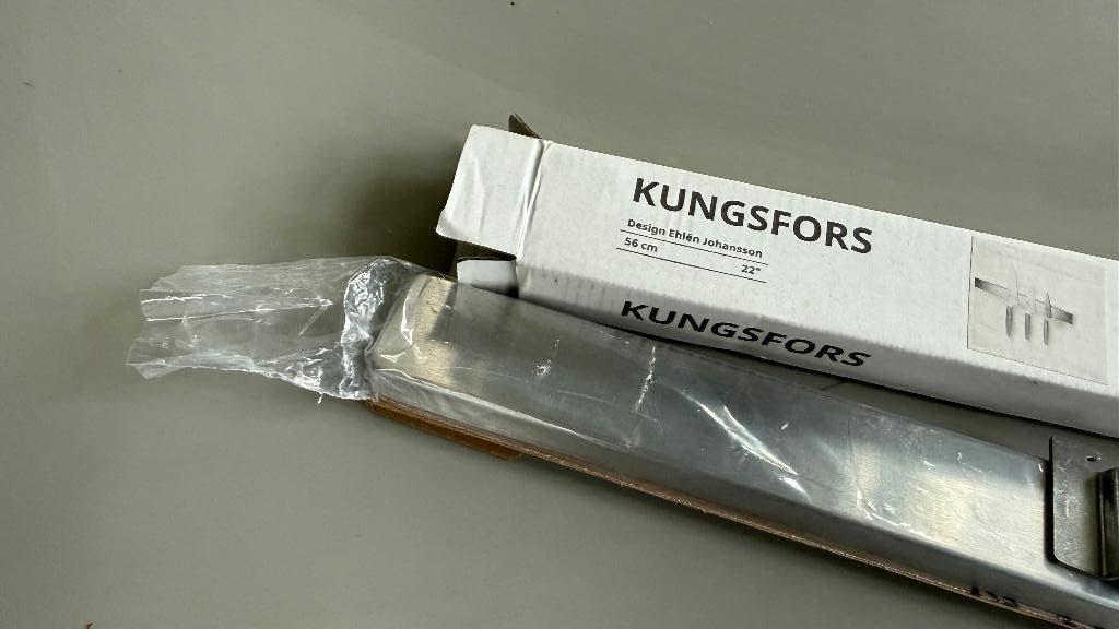 IKEA Kungsfors magneetlijst voor messen, Overige typen, IKEA, Ophalen of Verzenden, Metaal