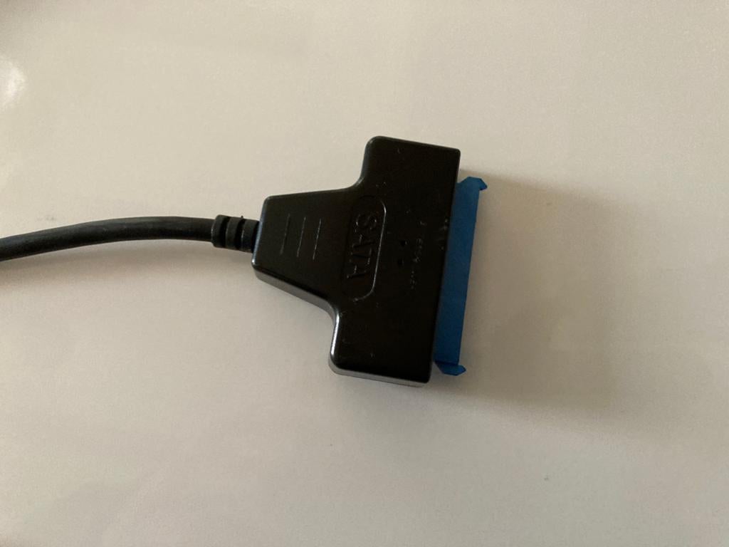 USB naar SATA Adapter Kabel - Nieuwstaat, Ophalen of Verzenden, Zo goed als nieuw