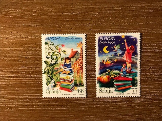 Servie 2010, Mi 352-353 Europa CEPT, Ophalen of Verzenden, Overige landen, Postfris