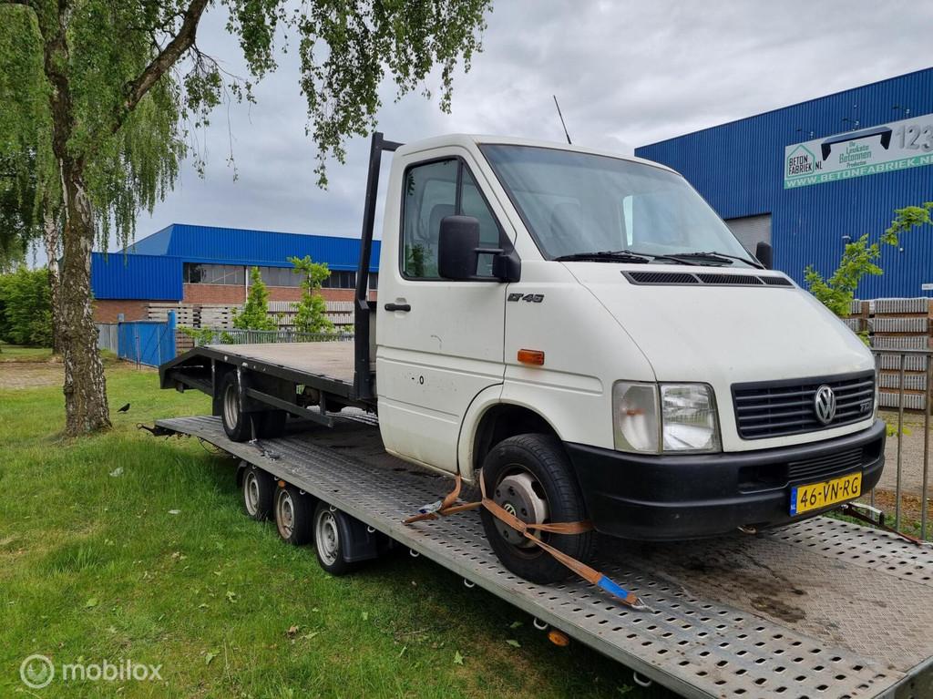 Volkswagen LT Bestel 46A 2.8 TDI Xlang oprijwagen lees text, Auto's, Euro 2, Stof, Gebruikt, 4 cilinders
