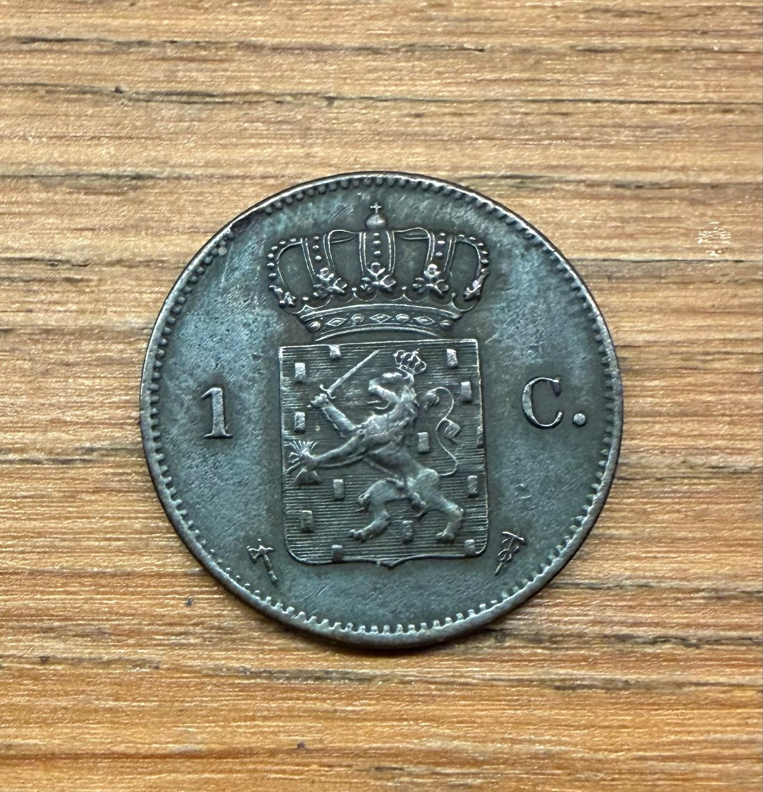 Zeldzame 1 Cent Munt Stad Utrecht 1710, Postzegels en Munten, Munten | Nederland, Ophalen, Vóór koninkrijk, 1 cent, Losse munt