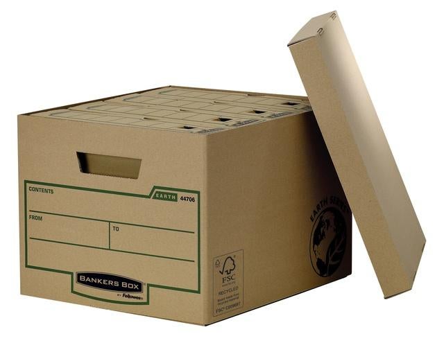 Archiefdoos Bankers Box Earth 27x33.5x39.1cm bruin, Diversen, Ophalen of Verzenden, Nieuw