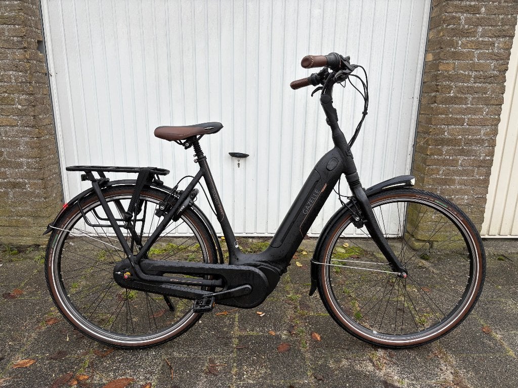 Gazelle Grenoble c8 elektrische fiets, Ophalen, Zo goed als nieuw, 50 km per accu of meer, 55 tot 59 cm