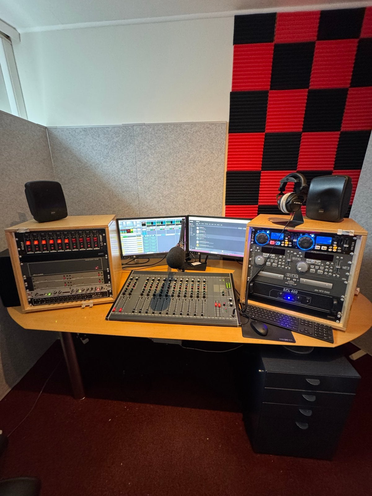 Professionele Studio Mengpaneel en Apparatuur, Muziek en Instrumenten, Mengpanelen, Ophalen, Gebruikt, 10 tot 20 kanalen, Microfooningang