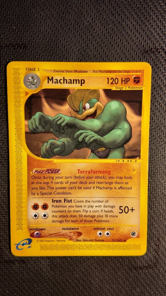 Machamp 51 Expedition Base Set | Pokemon kaart, Ophalen, Gebruikt, Losse kaart