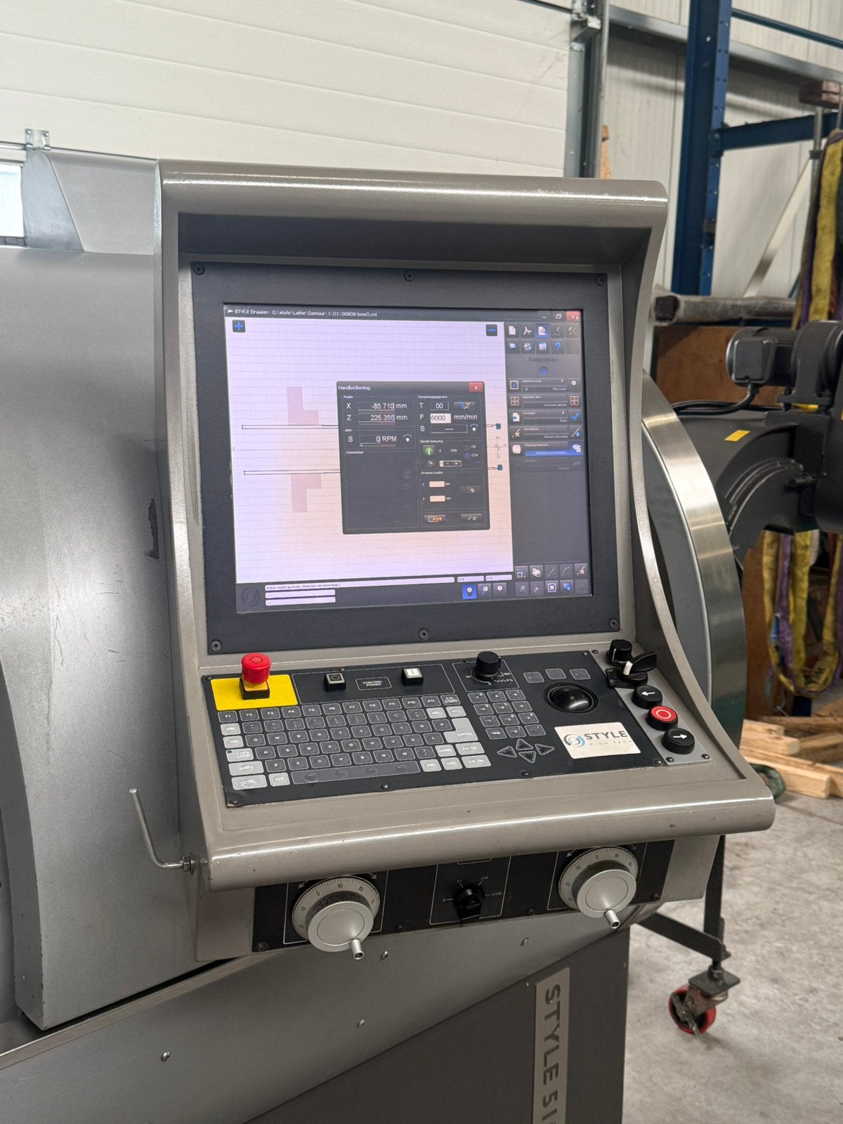 Style 510 x 1100 cnc draaibank, Doe-het-zelf en Verbouw, Draaibanken, Ophalen, Metaaldraaibank, Bunschoten, Computergestuurd (Cnc)