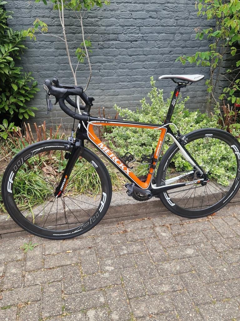 Eddie Merckx  Carbon, 28 inch, Carbon, Zo goed als nieuw, Meer dan 20 versnellingen