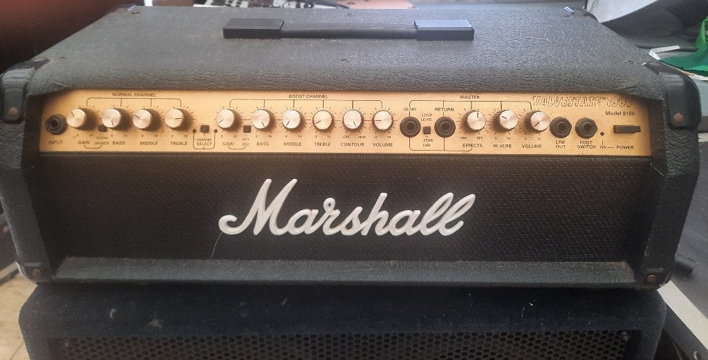 MARSHALL GITAARVERSTERKER, Muziek en Instrumenten, Versterkers | Bas en Gitaar, Ophalen, Gebruikt, Gitaar, 100 watt of meer