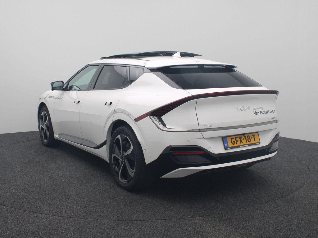 Kia EV6 GT-Line 77.4 kWh | LED | Meridian Sound | Panoramada, Automaat, Wit, Origineel Nederlands, Parkeerassistent