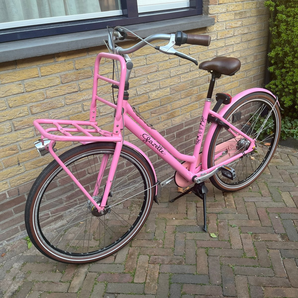 Mooie Gazelle Miss Grace 28 inch, 3 versnellingen, Ophalen, 47 tot 50 cm, Versnellingen, Zo goed als nieuw
