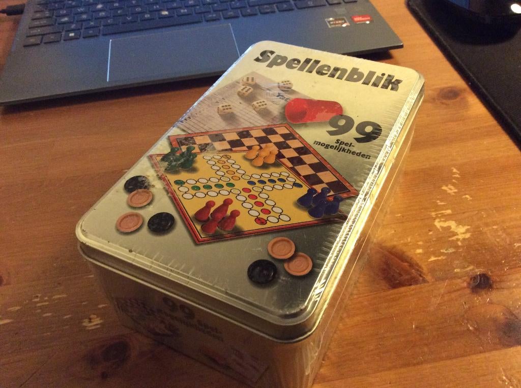 99 spellenblik. Nieuw in folie, Ophalen of Verzenden, Nieuw