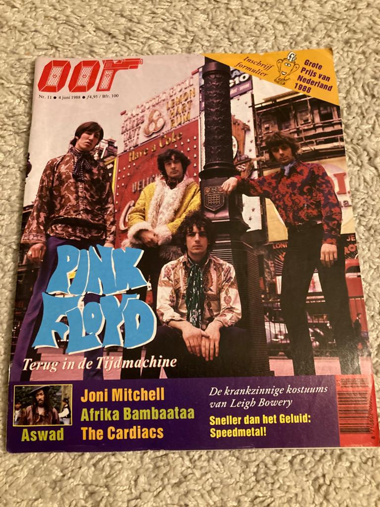 OOR 1988 Pink Floyd SPEED METAL Joni Mitchell CARDIACS Aswad, Ophalen of Verzenden, Zo goed als nieuw, Muziek, Film of Tv
