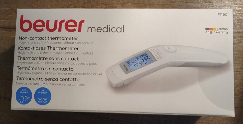 Beurer FT90 contactloze infrarood koortsthermometer, Ophalen of Verzenden