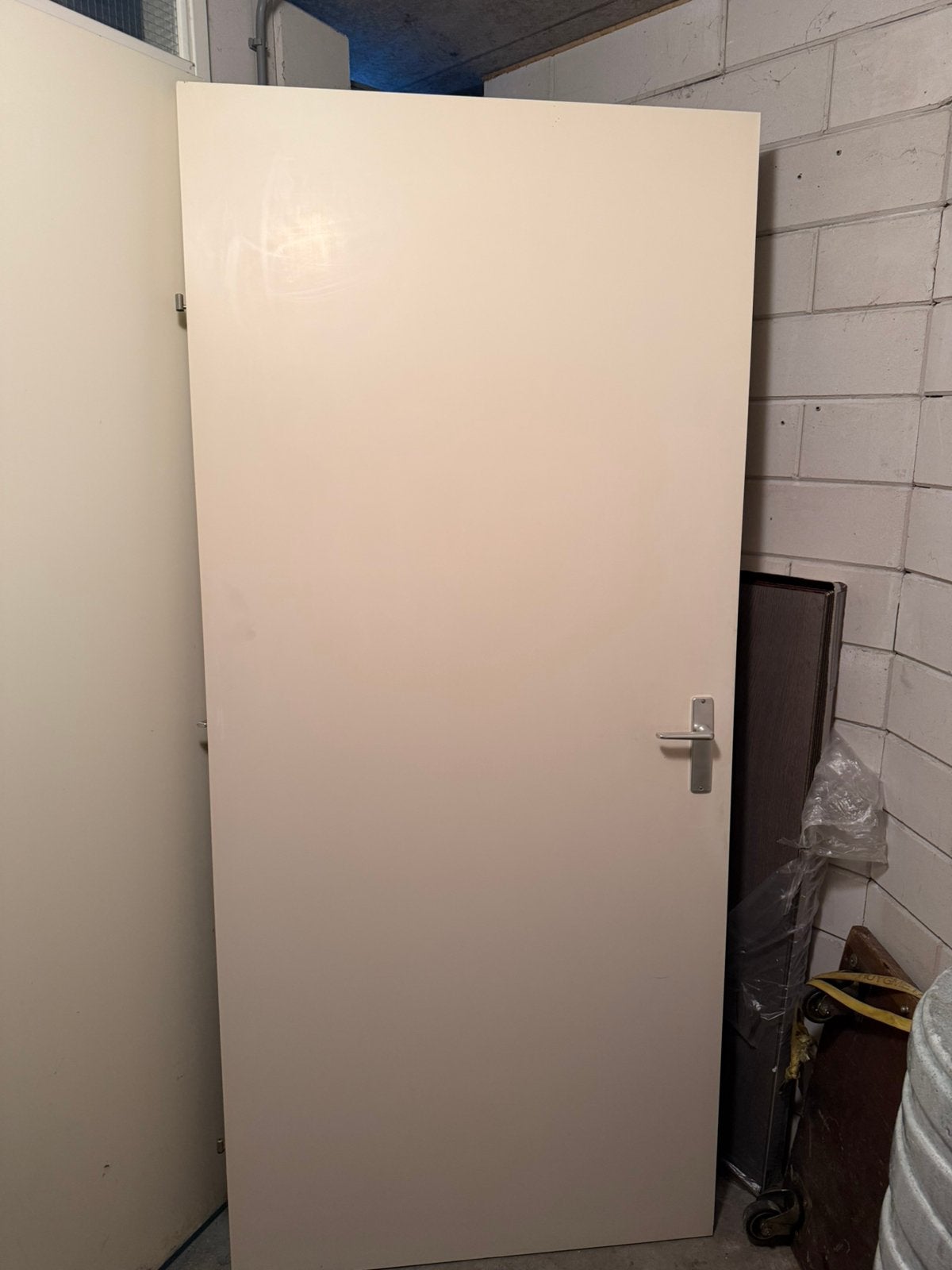 2x opdek deur in de kleur wit gratis af te halen!!, Ophalen, 80 tot 100 cm, Binnendeur, Zo goed als nieuw