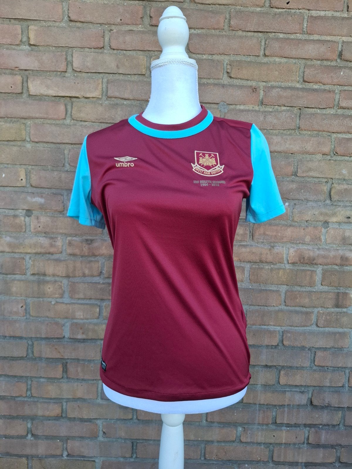 West Ham United FC voetbal shirt, Ophalen of Verzenden, Zo goed als nieuw, Maat 34 (XS) of kleiner