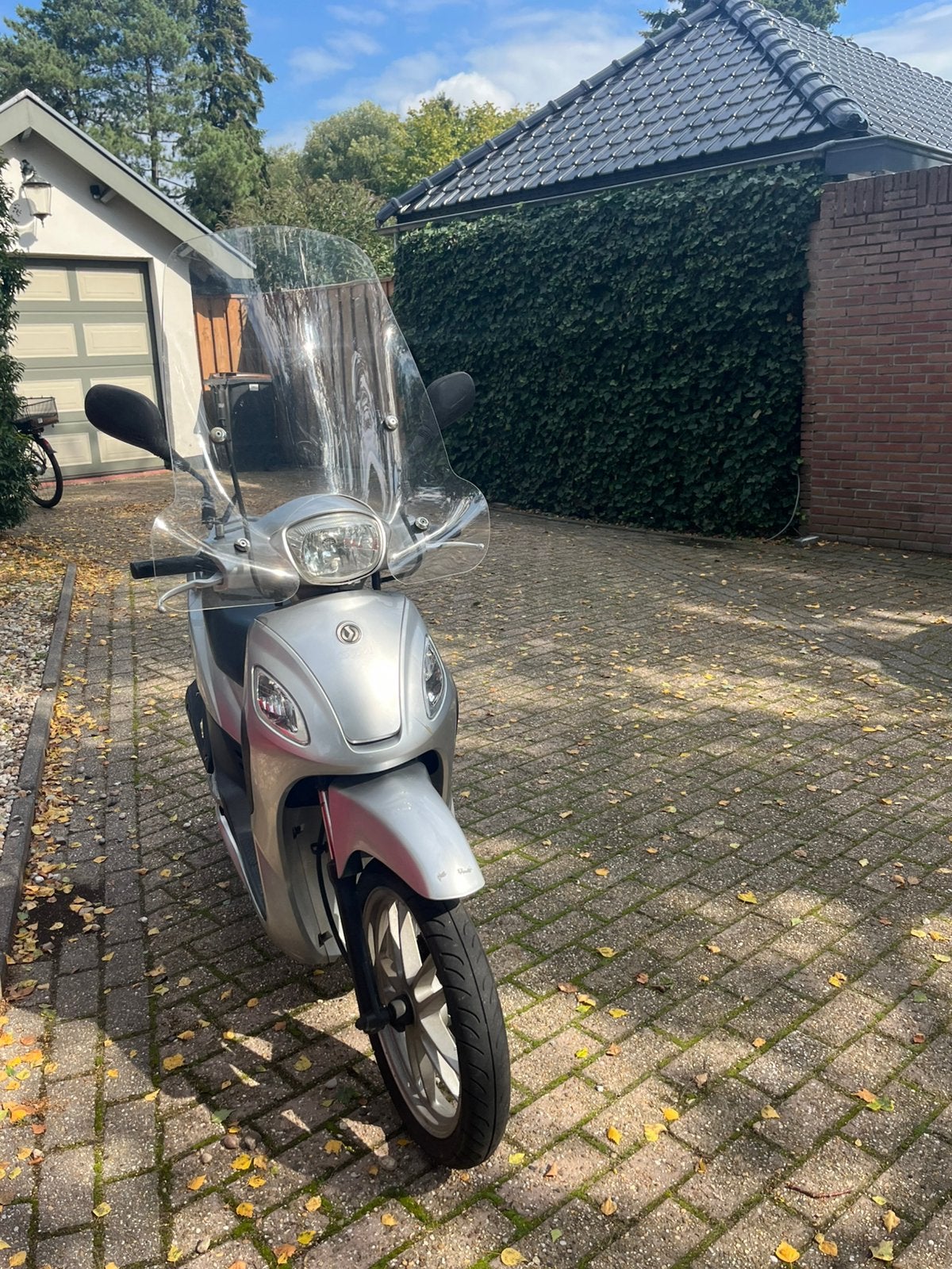 Scooter blauw kenteken, Ophalen, Gebruikt
