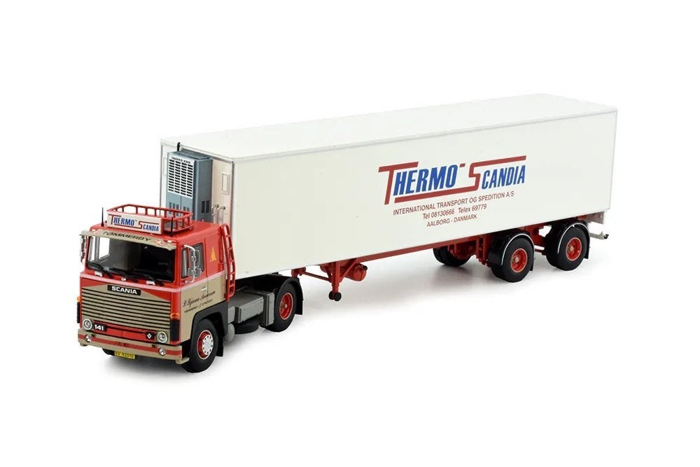 Tekno scania 141 PB Andersen, Info@gejomodels.nl, Cbw, Zo goed als nieuw, Tekno