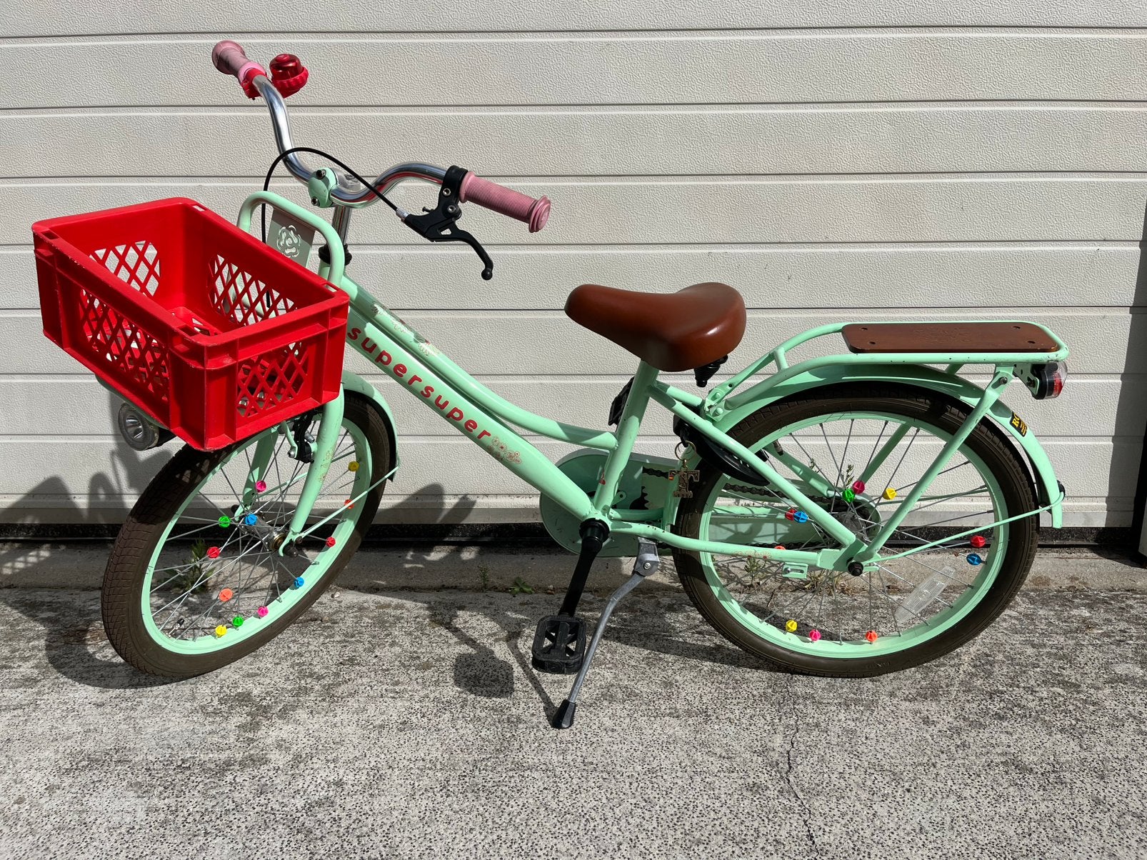 Supersuper fiets 20inch, Fietsen en Brommers, Ophalen, Zo goed als nieuw, 20 inch, Handrem