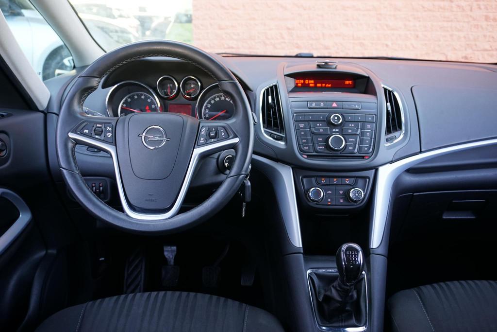 Opel Zafira Tourer 1.4 Edition 7p., Euro 5, Stof, Zwart, 4 cilinders
