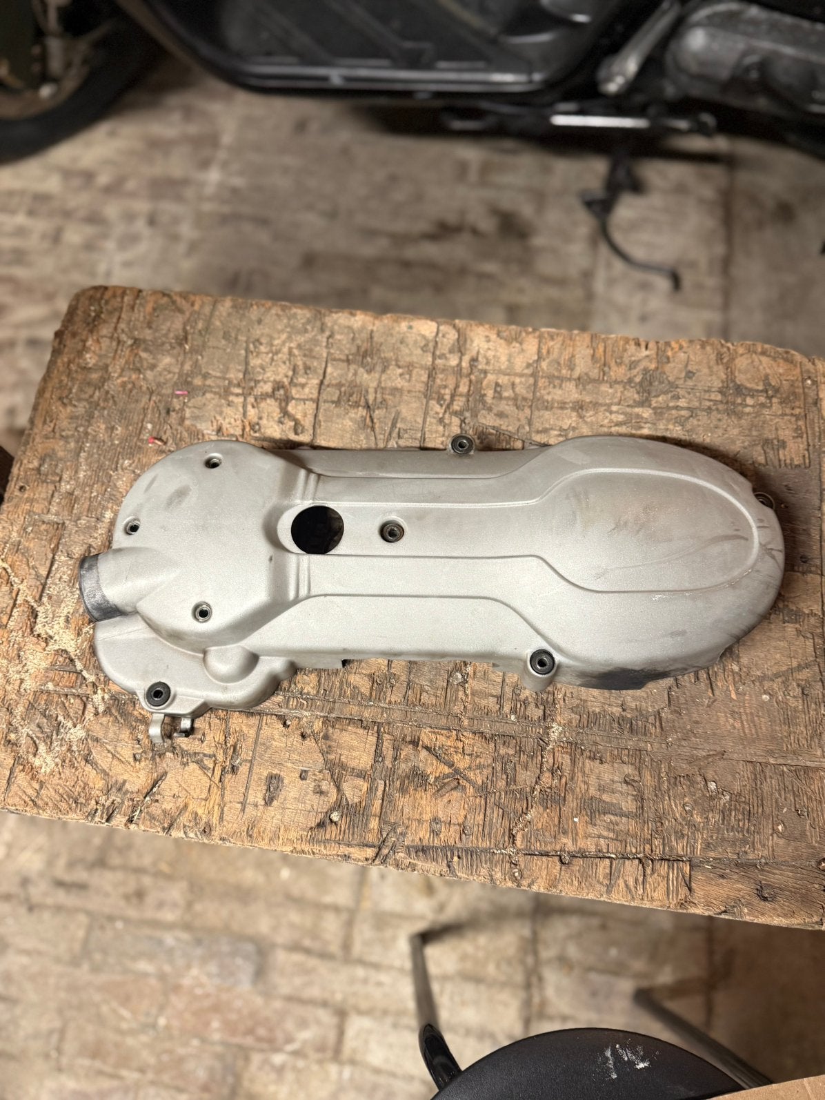 Gilera runner 125/180cc carterkap cover, Ophalen of Verzenden, Zo goed als nieuw, Blok, Piaggio