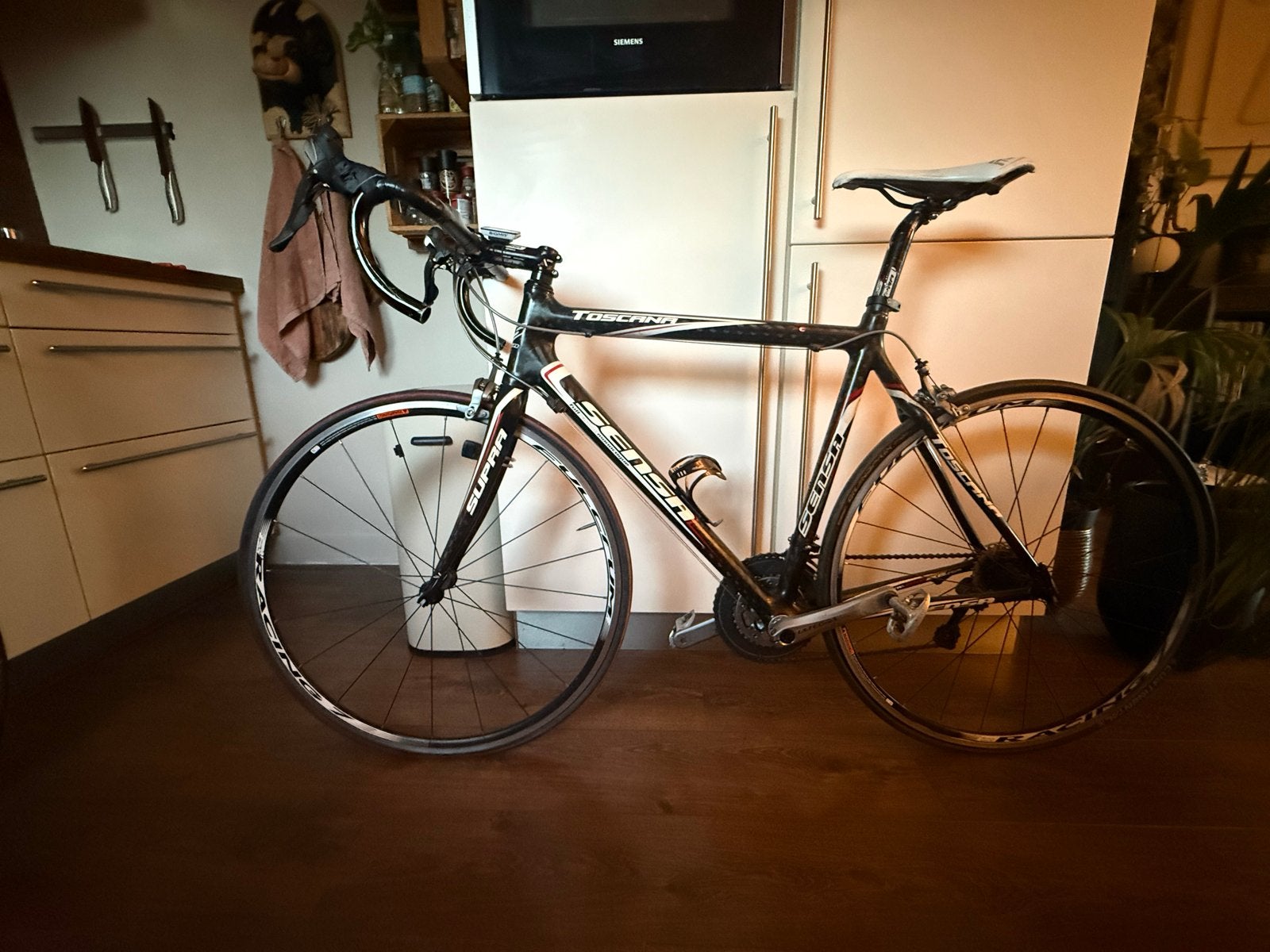 Sensa Toscana Carbon Racefiets - Zonder stuurlint & Remhoods, Overige merken, 28 inch, Aluminium, Ophalen of Verzenden