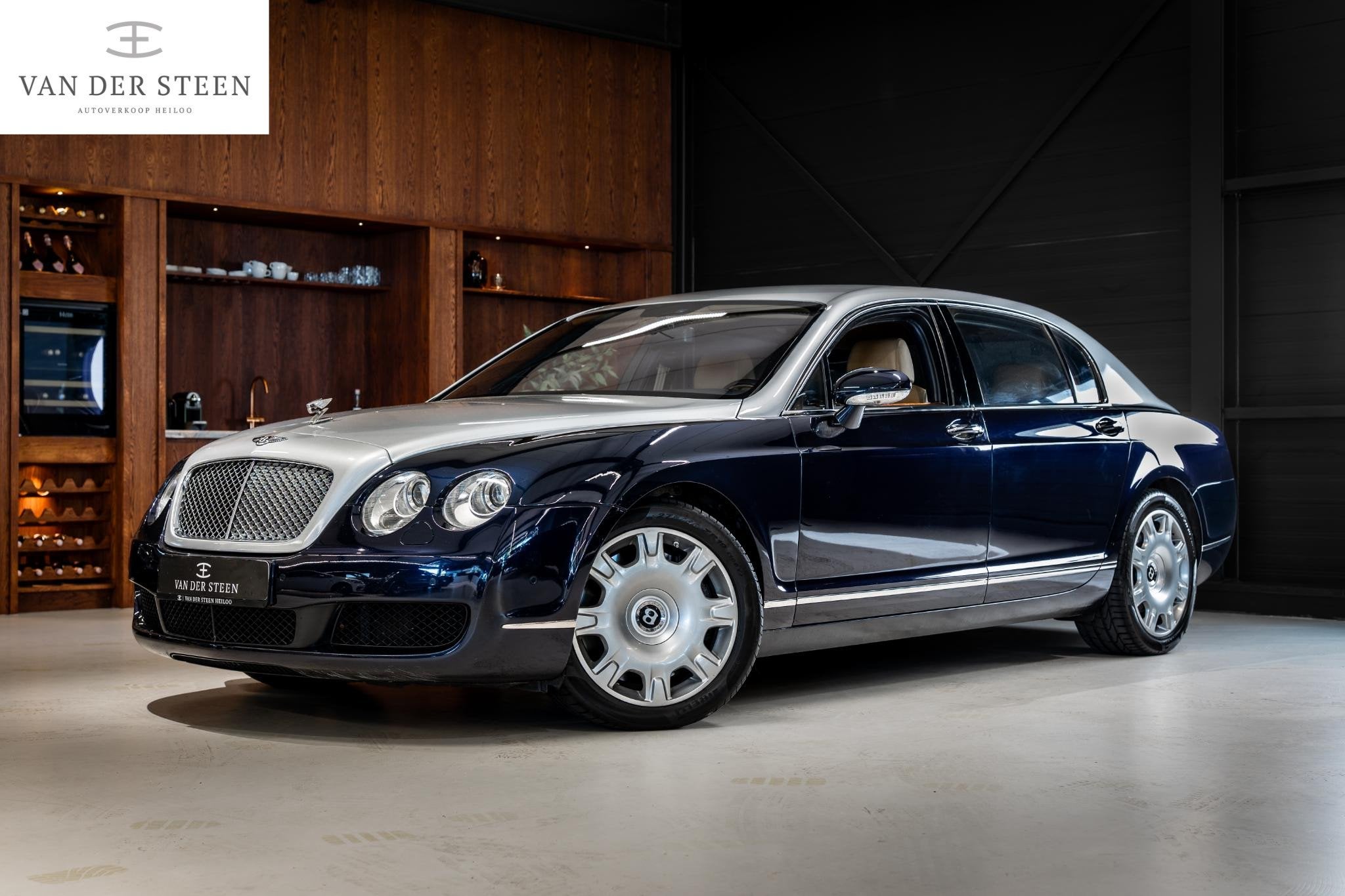 Bentley Continental Flying Spur 6.0 W12 Stoelventilatie | Lu, Auto's, Automaat, Stof, Gebruikt, 12 cilinders