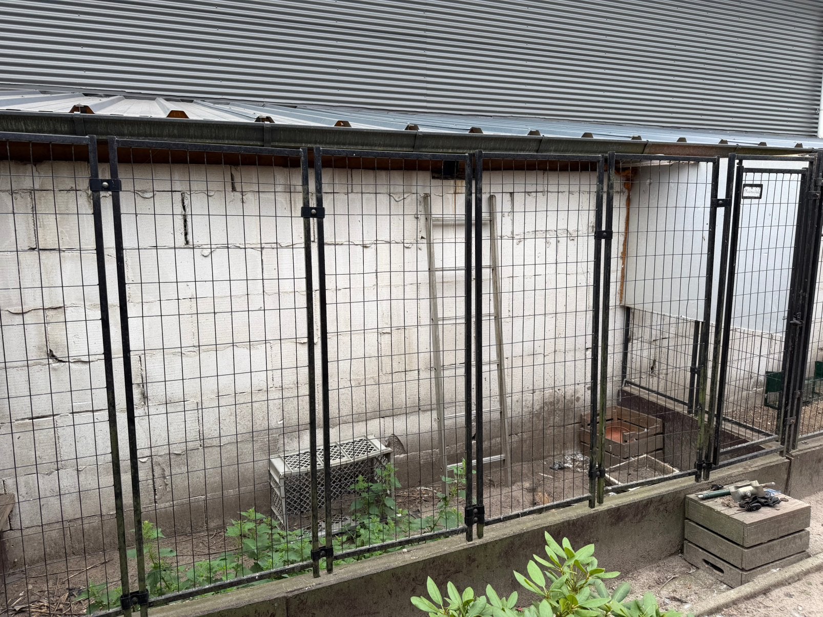Volière panelen 24 stuks, Ophalen of Verzenden, Zo goed als nieuw, Aluminium, Volière