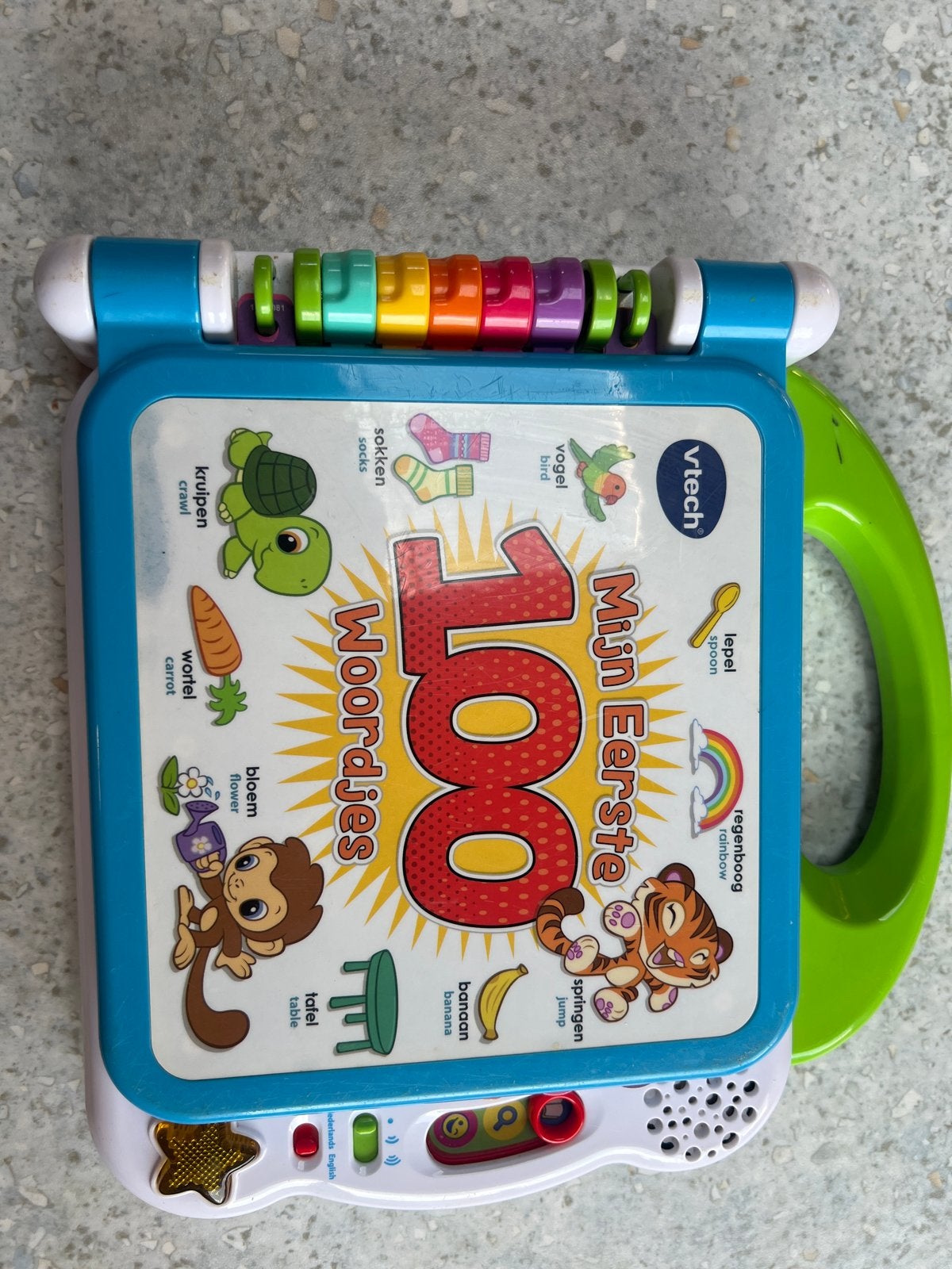 VTech Mijn Eerste 100 Woordjes, Ophalen of Verzenden, Gebruikt, Taal en Lezen, Met geluid